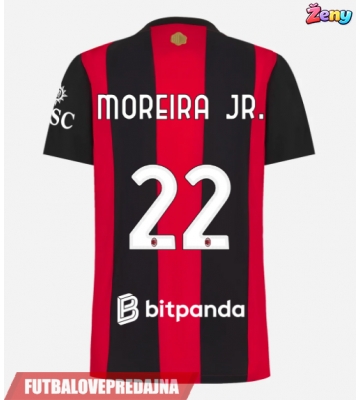 Lacne Ženy Futbalové dres AC Milan Diego Moreira #22 2026-27 Krátky Rukáv - Domáci